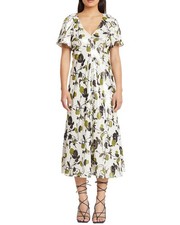 Tanya Taylor Evette Silk-Blend Mini Dress Women's