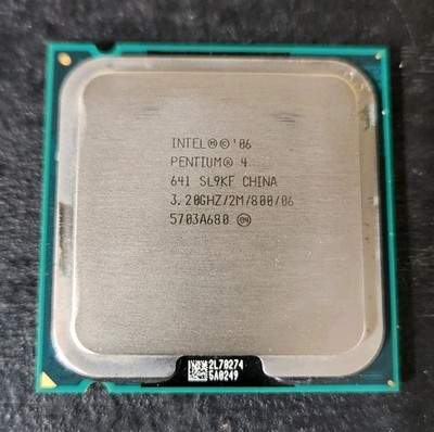 Intel Pentium 4 641 SL9KF LGA775 3.2GHz Processor Cedar Mill 65W Dell Upgrade