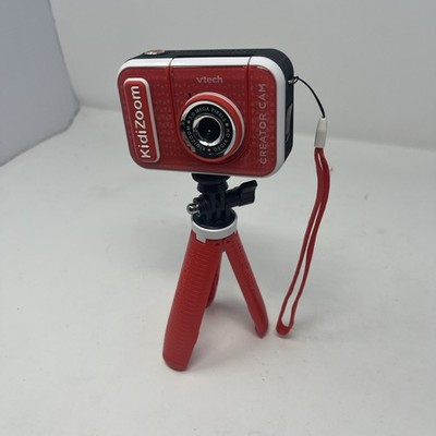 VTech Kidizoom Creator Cam Digital Camera Photo Video Content Creator + Tripod