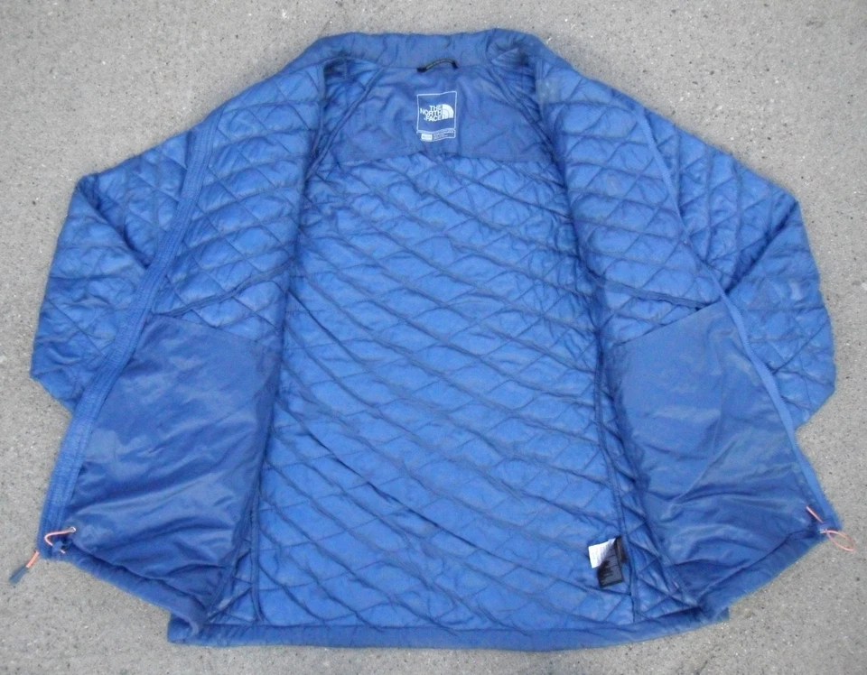 The North Face Thermoball Full Zip Jacket Women's Sz XXL Blue Plimaloft - Image 3 of 4