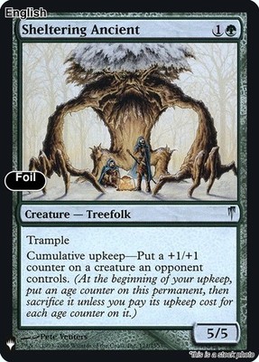 MTG Sheltering Ancient [LIST - 121] LP Foil