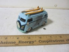 Fossil Collectible Surf Van Clock-blue Vw Bus-vintage Design-limited Edition Fossil Collectible Surf Van Clock-blue Vw Bus-vintage Design-limited Edition