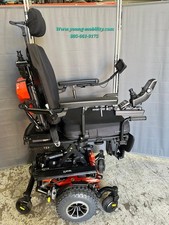 PRIDE QUANTUM Q6 HD WHEELCHAIR POWER SEAT LIFT, TILT, RECLINE, LEG, 21" 450 Lbs