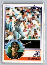 1983 Topps #325 Von Hayes