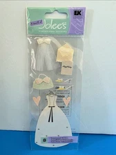FREE SHIP VTG. Jolee's Boutique BRIDE Scrapbook Dimensional Stickers Crafts