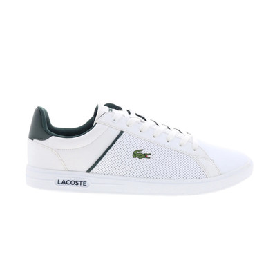 Turnschuhe Lacoste Herren Weiß Freizeit Turnschuhe mit Logo - Lite Base Größe 8