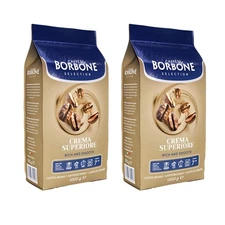 Caffè Borbone, Whole Bean Coffee Blend, Crema Superiore, Medium Roast, Roasted a