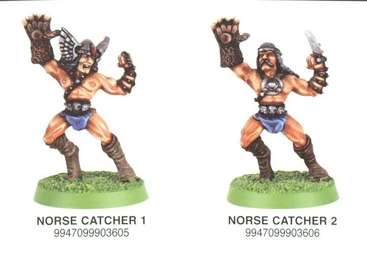 Warhammer: Blood Bowl - Blitzer nórdico (op metal) linieros, catcher, lanzador Foto 3 de 4