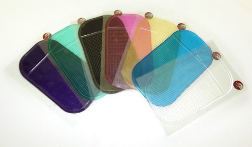 Pink Anti-Slip Pad - Car Truck Gel Magic Mat for iPhone Android Cell Keys Change - Photo 2 sur 3