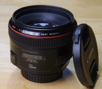Canon EF 50mm F/1.2 L, USM Lens, very good conditions