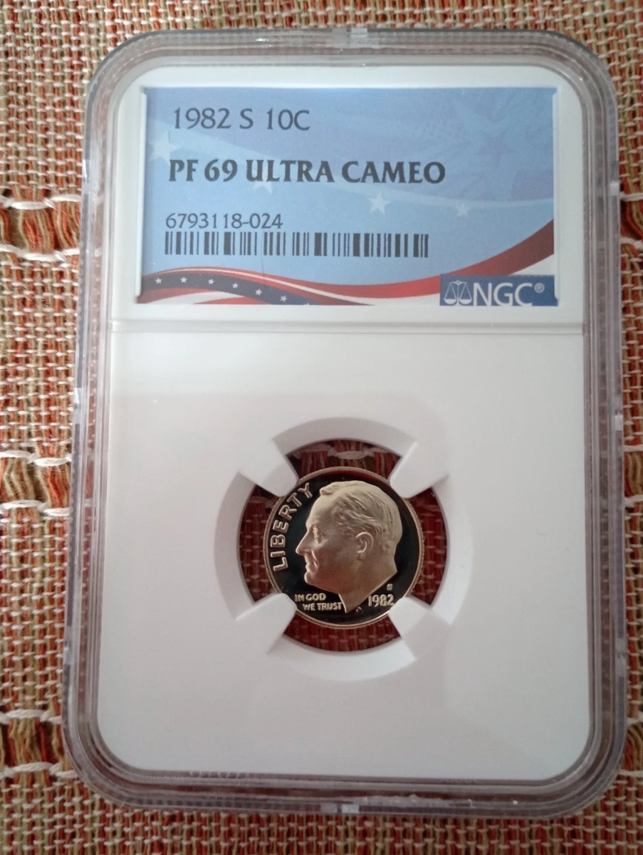 1982 Grade PR 69 Roosevelt Dimes (1946-Now) for sale | eBay