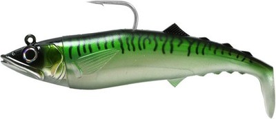 FishLab Fishlab Mas Mackerel Soft Swimbait 8 in 9.5 oz, Green 