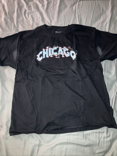 Sensei Chicago Over Everything Black Short Sleeve T Shirt Size XL
