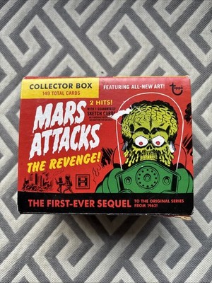 2017 Topps Mars Attacks The Revenge Complete 110-Card Set with Collector's Box