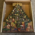 Byers Choice The Carolers Wooden Christmas Tree Advent Calendar NEW Open Box — photo 5