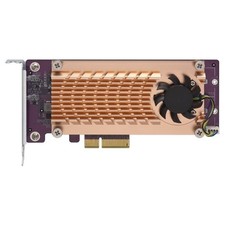 QNAP Dual M.2 22110/2280 PCIe SSD Expansion Card (QM22P244A)