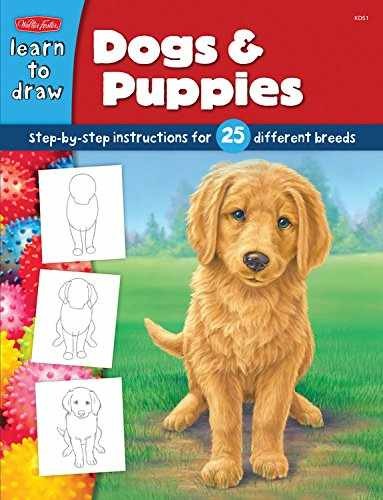 Dogs & Puppies: Step-by-step instructions for 25 different - Paperback - Good