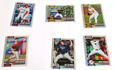 2026 Topps Insert Foil & Glitter Series 1 Card Lot (6) Harper, Schwarber, Bednar
