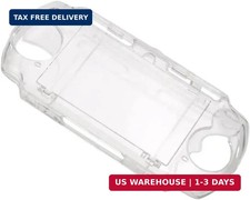 Transparent Hard Shell Case Cover Compatible with PSP 2000/3000, Replacement Pro