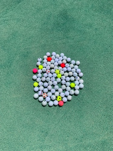 golf balls used, great for practice and training. 100 total
