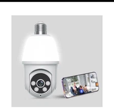 1080 P Smart Light Bulb Security Camara.
