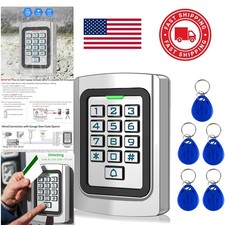 Wired Keypad with Long Lasting Zinc Alloy Housing for Reliable Access Control