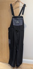 Westbeach Mens XL Ski Bib Pants/Trousers - Black/Grey