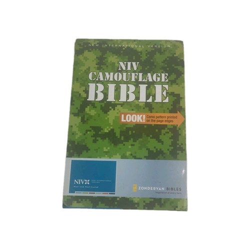 NIV Camo Bibel