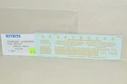 HO scale decals KitBits #213A Seaboard Air Line RR passenger cars DULUX GOLD