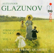 Alexander Glazunov Glazunov: String Quartets 3  5 CD 