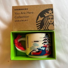 Starbucks Ornament Cup Christmas Holiday Decor Used