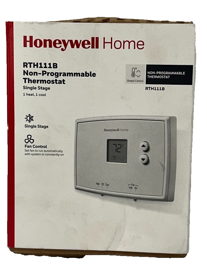 Honeywell Home Horizontal Non-Programmable Thermostat