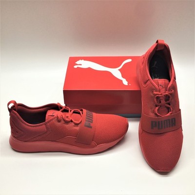 Puma Wired Pro 369126 03 Triple High Risk Red Running Sneakers Shoes Mens 13