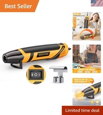 Mini Heat Gun, 350W 2-Temp Settings 500 842 260 450 Fast Heat Hot Air...