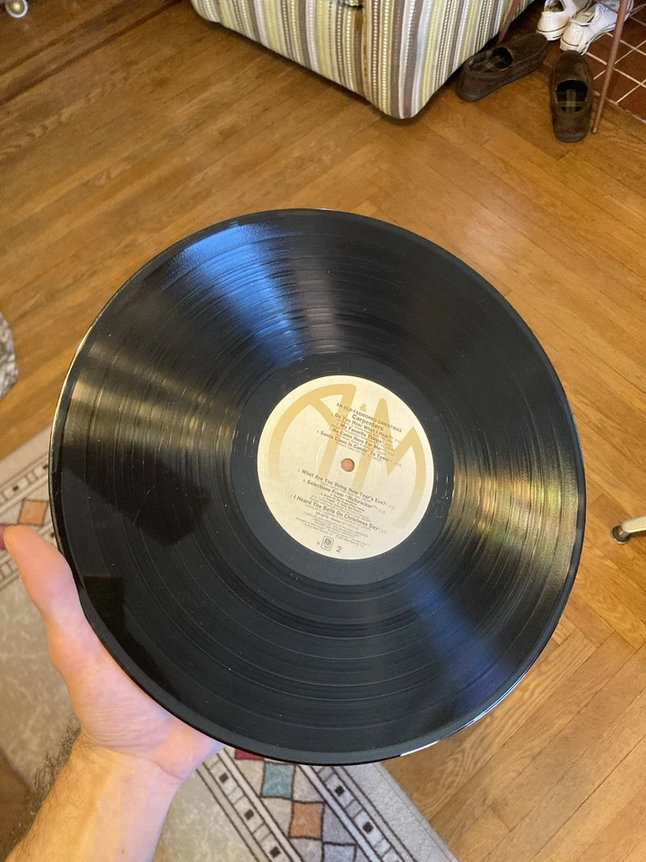 Old Fashioned Christmas [LP] Carpenters 1984 Holiday Vinyl A&M SP3270 VG- - Image 3 of 4