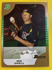 2005 Bowman Draft Picks & Prospects - Chrome Ian Snell #BDP161 Gold Refractor/50