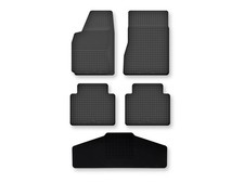 Gummifußmatten für Mercedes ML W163 1998-2005 5tlg Schwarz mit Tunnelmatte Gummifußmatten für Mercedes ML W163 1998-2005 5tlg Schwarz mit Tunnelmatte
