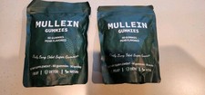 2 Mullein Gummies Daily Respiratory Health 2000mg Mullein Leaf herb Extract NEW