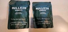 2 Mullein Gummies Daily Respiratory Health 2000mg Mullein Leaf herb Extract NEW 