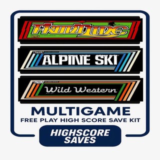 HighScoreSaves - Frontline Multigame Arcade Free Play + High Score Save Kit
