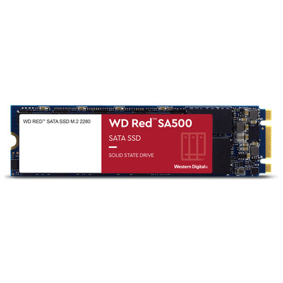 Western Digital 1TB WD Red SA500 NAS SATA SSD M.2 2280 - WDS100T1R0B-68A4Z0