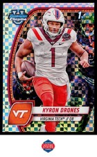 2024 Bowman University Chrome #119 Kyron Drones X-Fractor