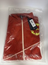Just Cavalli Sweat Jacket Size M S03HG0064 N21588 310 Sweat Jacket Red