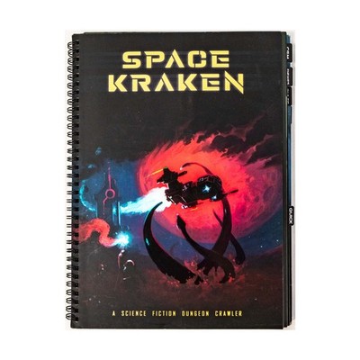 3D Art Lab RPGs Space Kraken Kickstarter Kollektion Nr. 2 - Kernregeln + Ext VG+