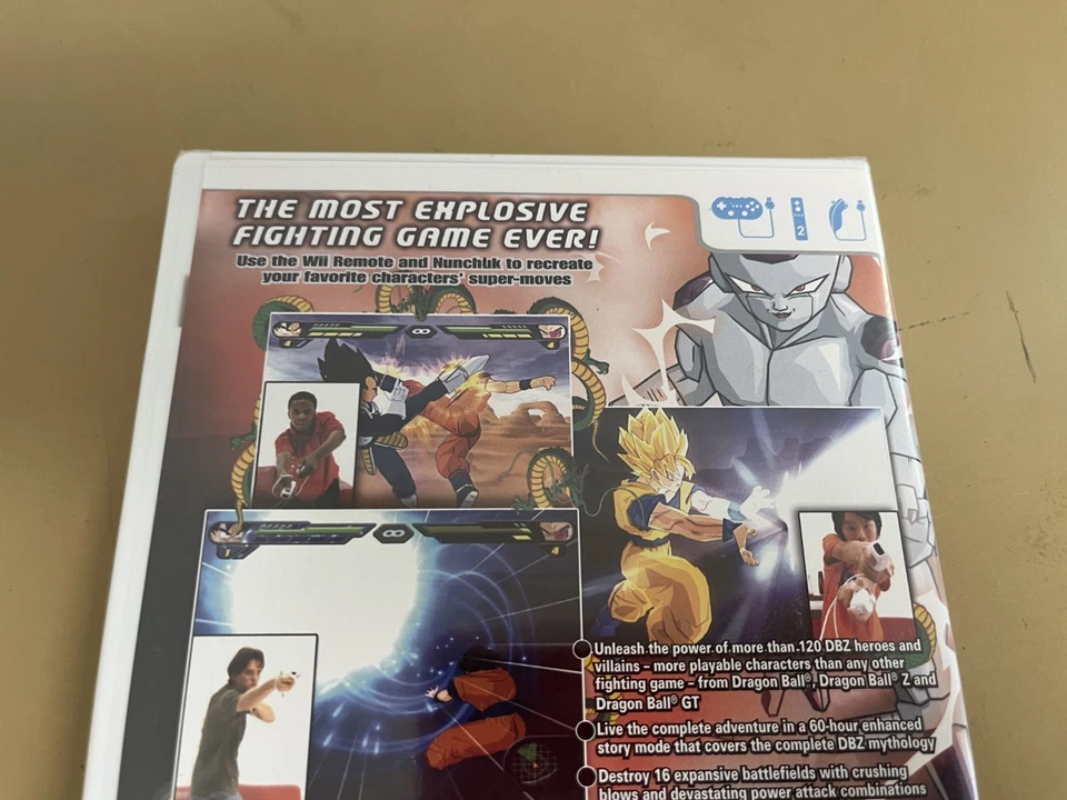 Dragon Ball Z: Budokai Tenkaichi 2 - Nintendo Wii, New & Sealed - Image 4 of 4