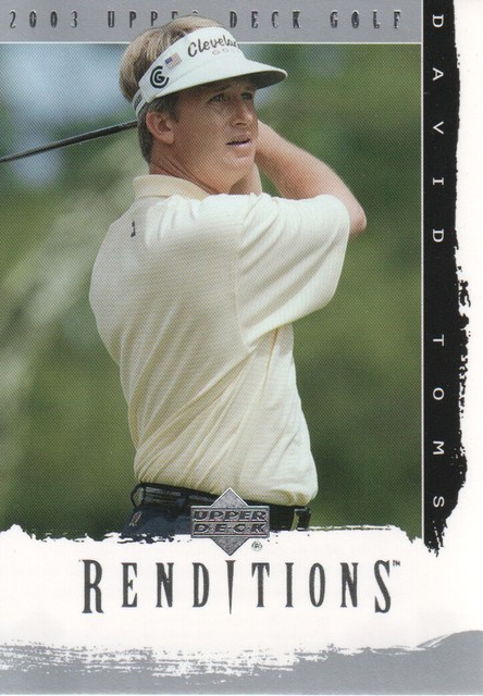 2003 Upper Deck Renditions Golf BASE Trading Cards Pick From List