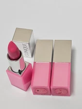 3x Clinique Pop Lip Color + Primer ~ 06 Bubblegum Pop ~0.08 oz/2.3g*3~NWOB