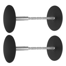  2 Sets Deadbolt Cover Plate Door Lock Handle Hole Knob Escutcheon