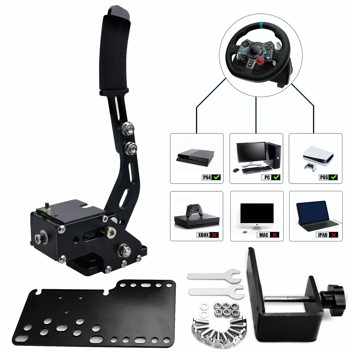 ロジクール G29 PS4.PS5.PC対応 Logitech G29 Dual-Motor Driving Force Racing Wheel For PS5