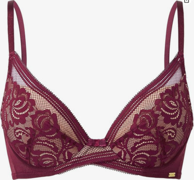 Gossard Encore Burgundy BH 32B gepolstert High Apex Bordeaux Push Up herausnehmbare Polster